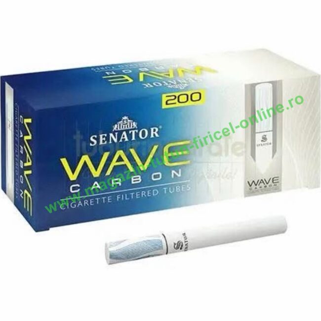 Tuburi tigari Senator Wave Carbon 200